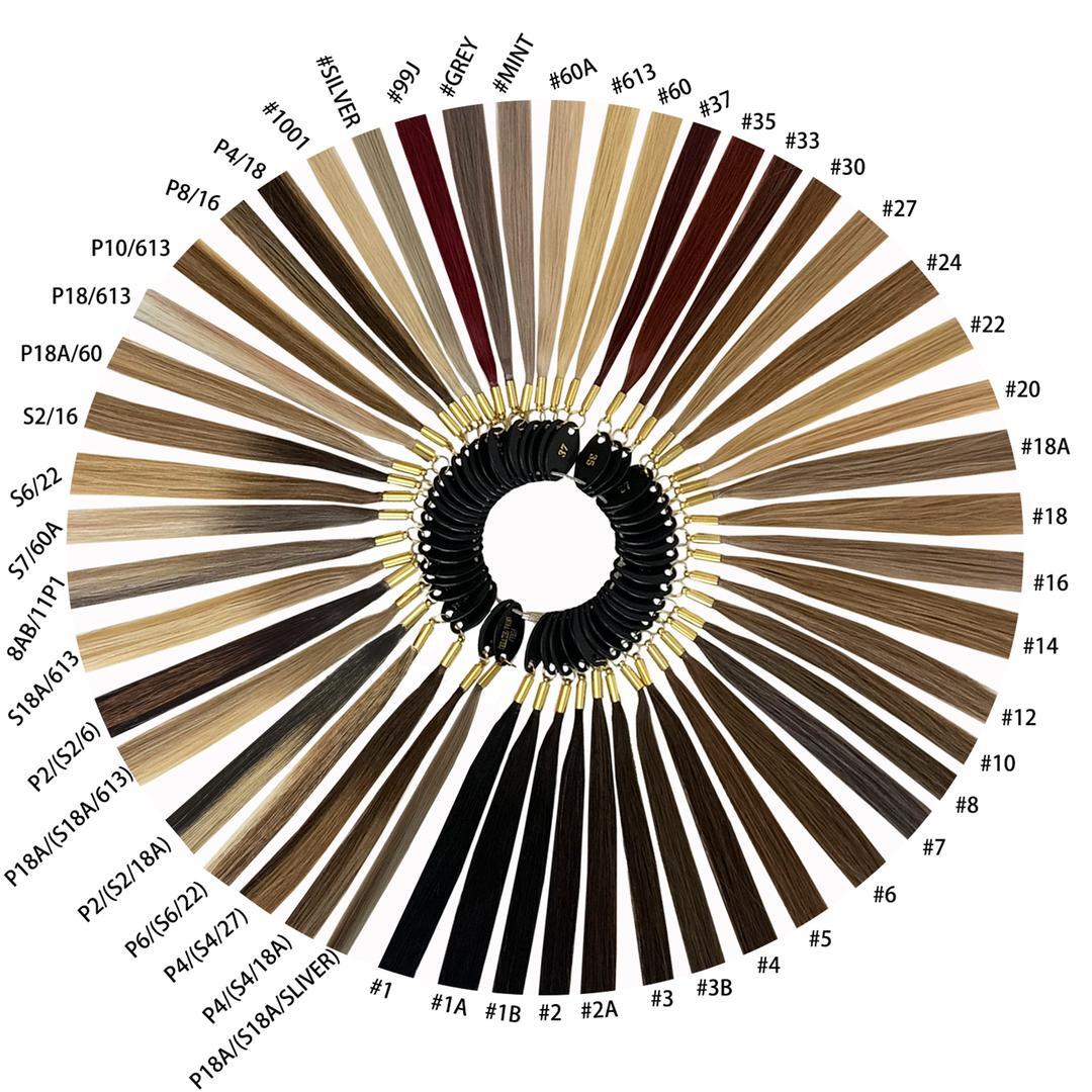 Hair Extensions /Color Chart/ Farbring