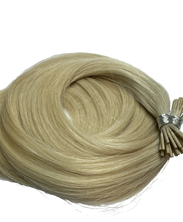 I Tip Bondings / Micro Ring Bondings – Shiny Blond | 60 Stück | 50g | 45cm | #1001