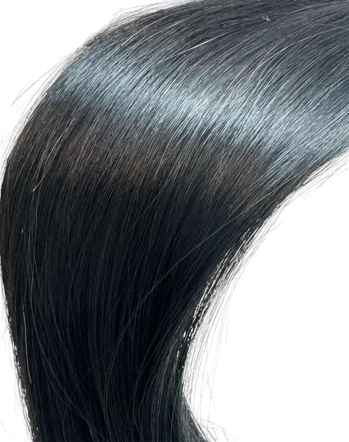 Tresse/ Butterfly Invisible Weft / Elegance Black / Breite 30cm / Länge 50cm/#1