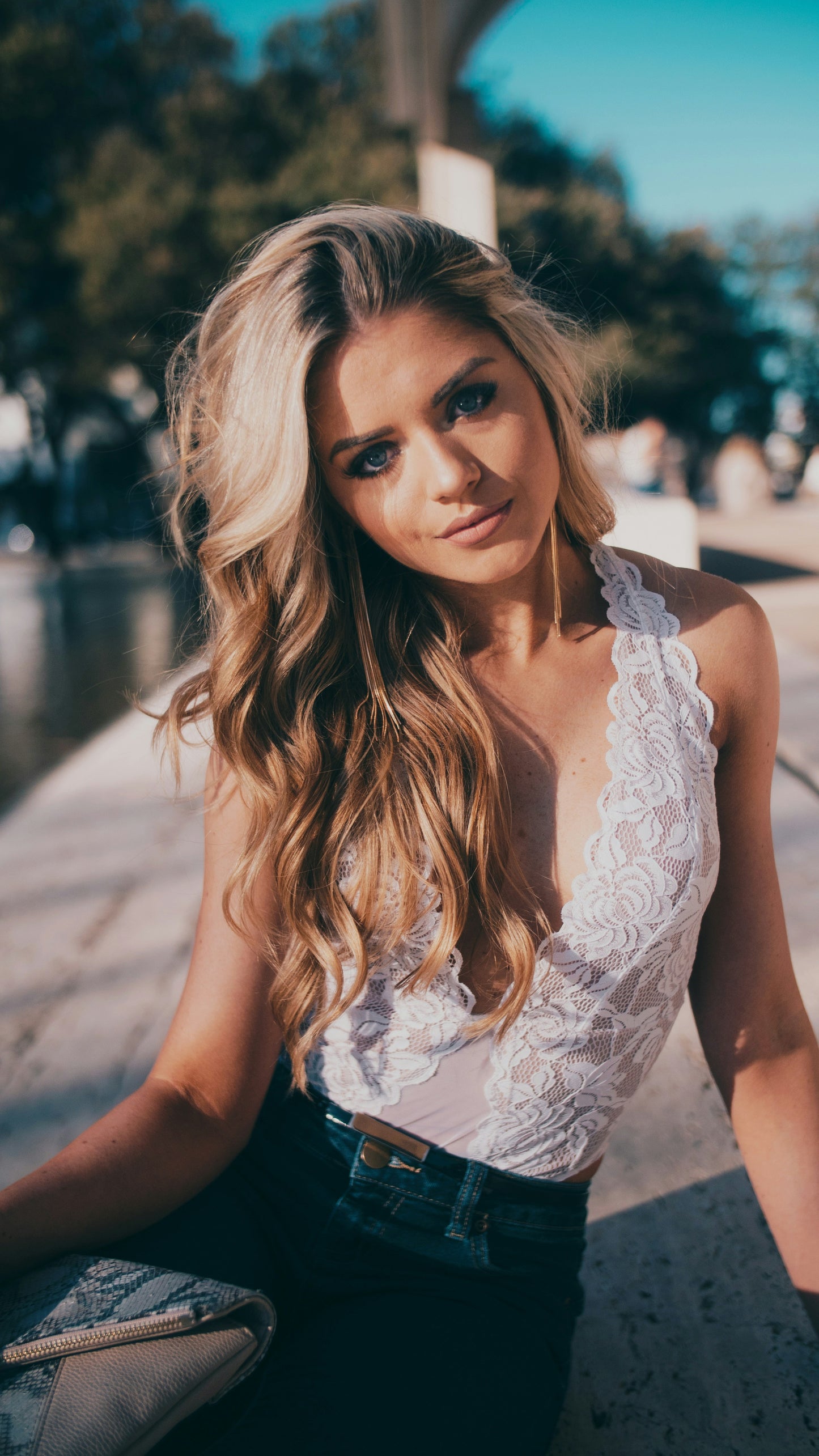 Tresse /Butterfly Invisible Weft / Hazel-light / Breite 30cm /50g/ Länge 45cm/#P4/S4/18A