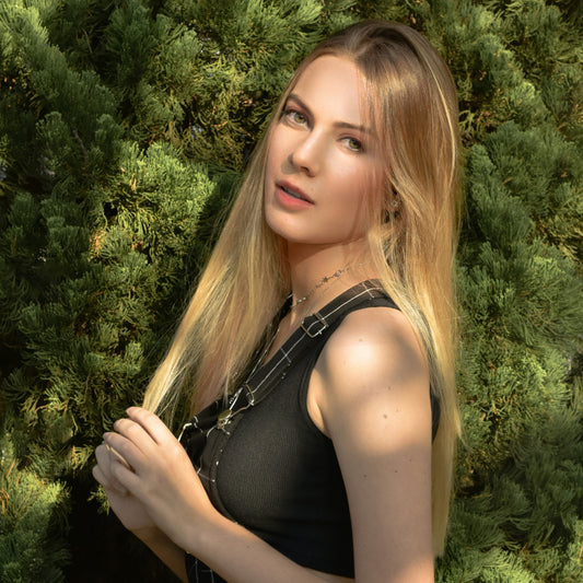 Genius Weft Tressen /Smart Weft / Honey Blond /50g / Länge 45cm/#22