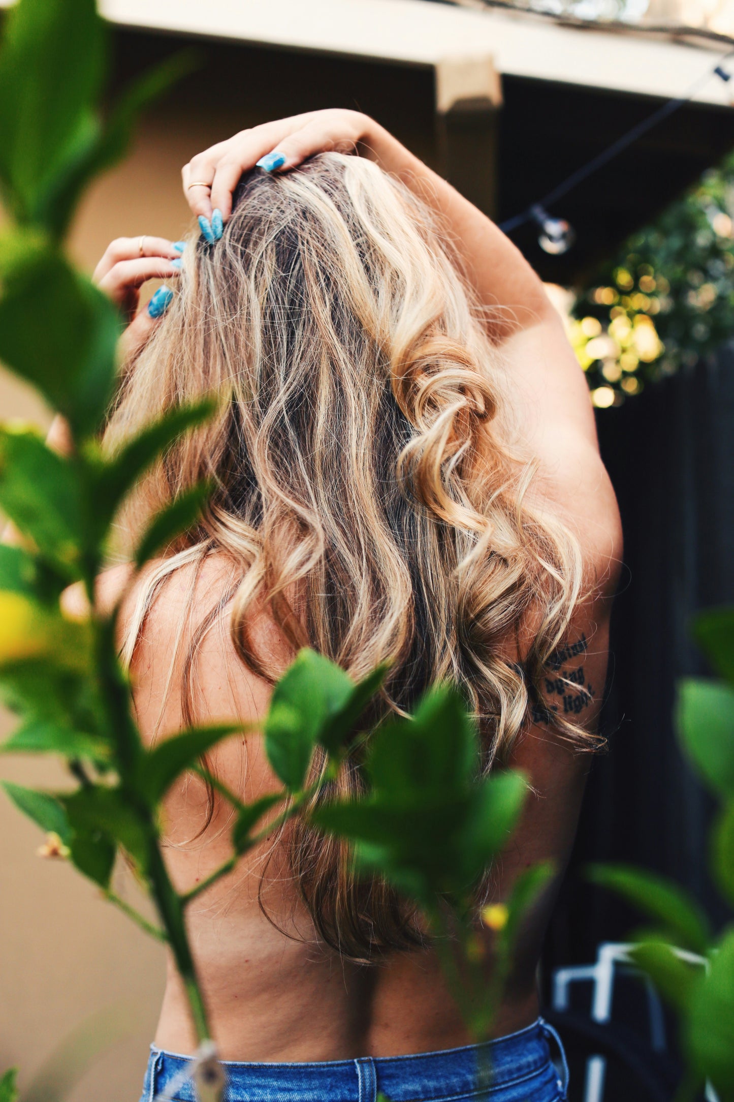 Tresse / Butterfly Invisible Weft /Chestnut / Breite 30cm /50g/ Länge 45cm/#10