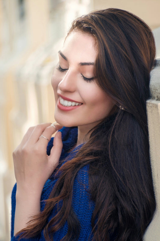 Genius Weft / Amber Brown / Länge 50cm /P2/S2/6