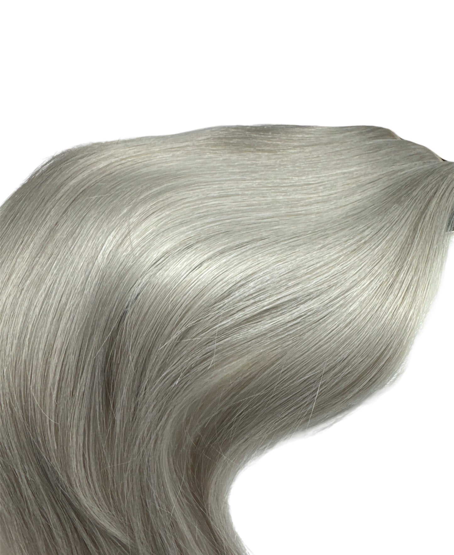 Tresse / Butterfly Invisible Weft / Silver/ Breite 30cm / Länge 35cm /#Silver