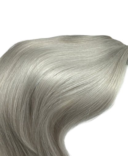 Tresse / Butterfly Invisible Weft / Silver/ Breite 30cm / Länge 35cm /#Silver
