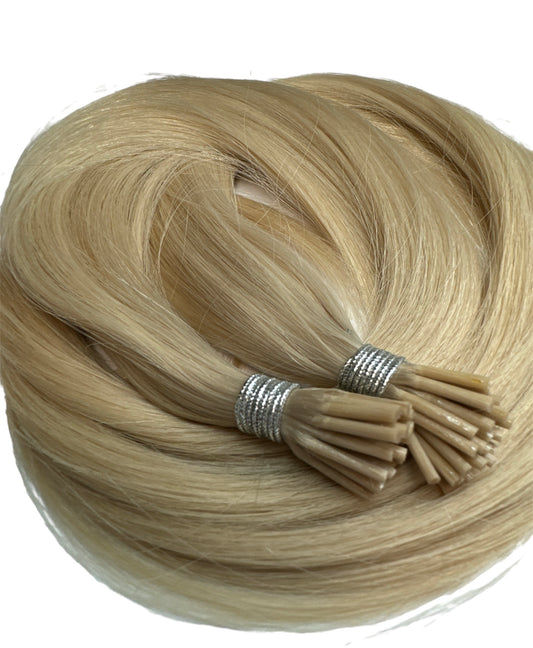 I Tip Bondings / Micro Ring Bondings / Sand Blond / 60 Stück / Länge 45cm/#60A