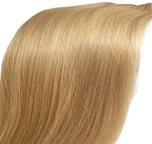 Tresse / Butterfly Invisible Weft / Gold Blond / Breite 30cm / Länge 50cm/#24