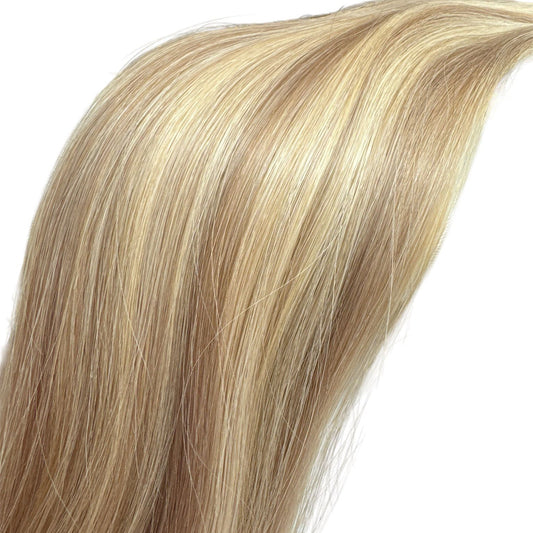 Genius Weft Tressen / Smart Weft / Cappuccino Blond / 50g / Länge 45cm/#P18A/60