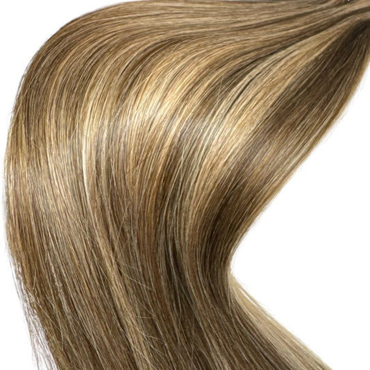 Genius Weft Tressen / Smart Weft / Brondie / 50g / Länge 45cm/#P4/18