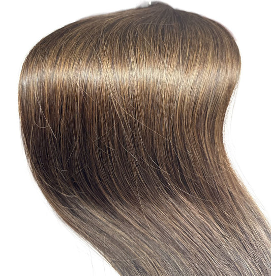 Bondings /100% Echthaar / Mocca Brown / 60 Stück/50g / 50cm/#3