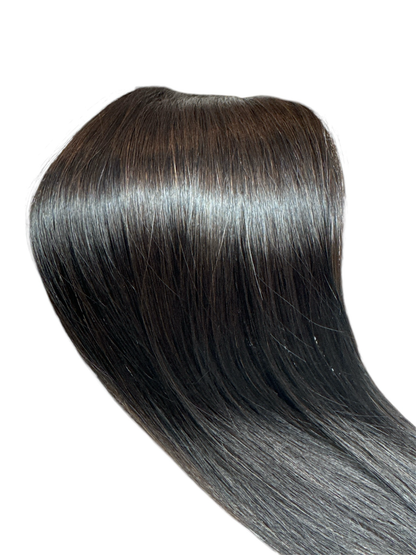 Tresse/ Butterfly Invisible Weft / Black Ivy / Breite 30cm / Länge 45cm und 50cm/#1A