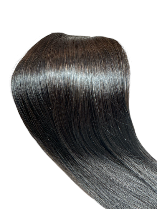 Tresse/ Butterfly Invisible Weft / Black Ivy / Breite 30cm / Länge 45cm und 50cm/#1A