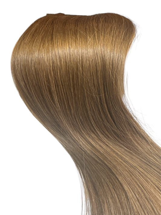 Tresse / Butterfly Invisible Weft /Chestnut / Breite 30cm / Länge 45cm/#10