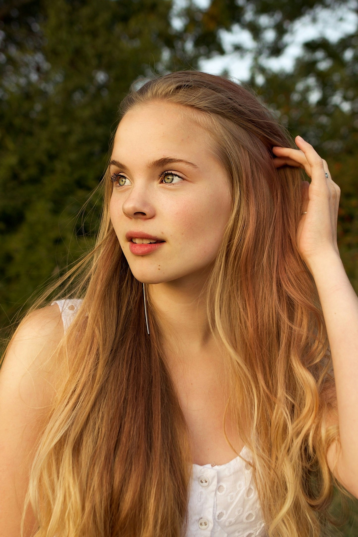 Tresse / Butterfly Invisible Weft / Foxy Blond / Breite 30cm / Länge 50cm/#27