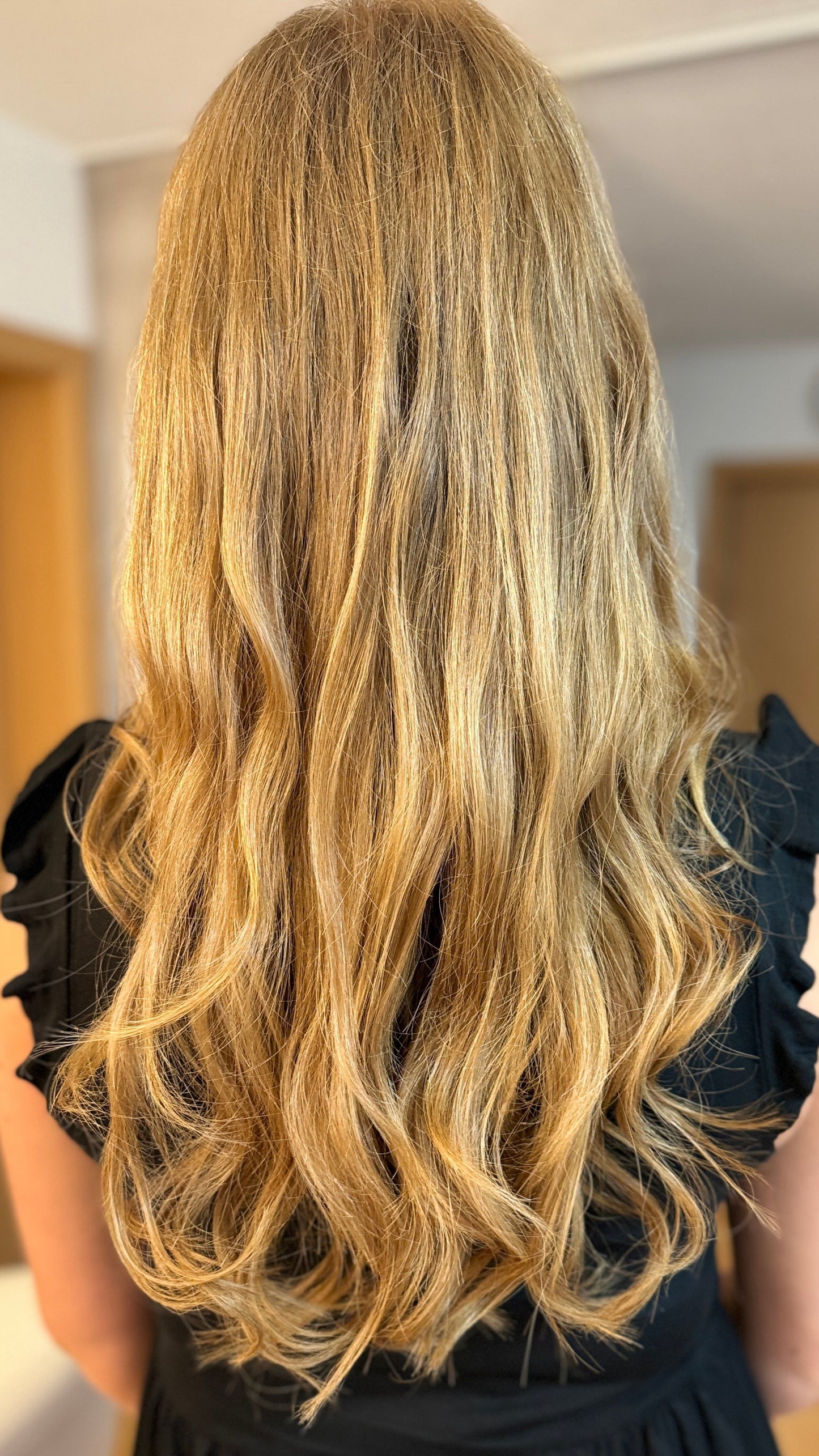Genius Weft Tressen / Smart Weft / Dark Blonde / 50g / Länge 45cm /#12