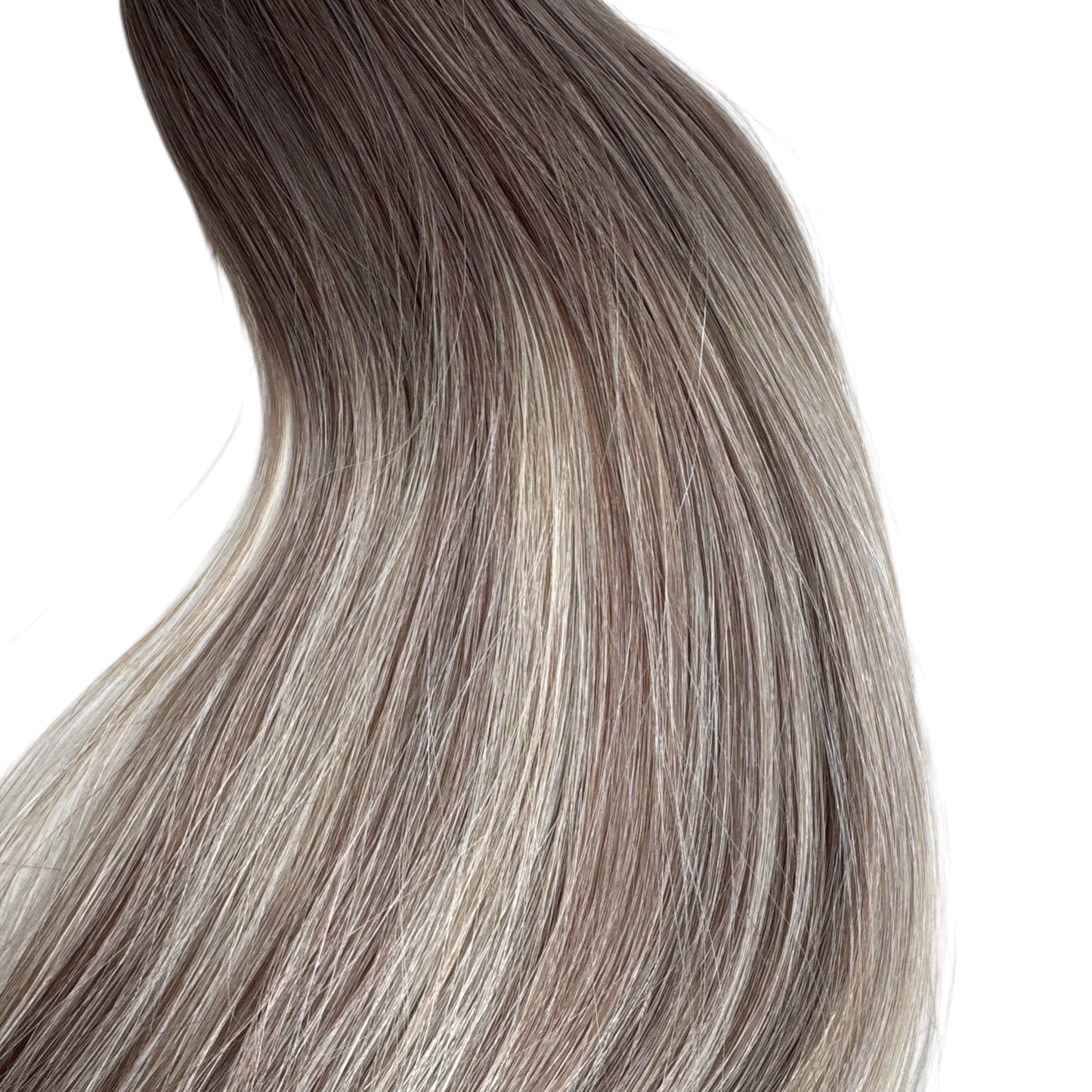 Genius Weft Tressen / Smart Weft / Moonstone Blonde/ 50g / Länge 50cm /#8AB/11PI