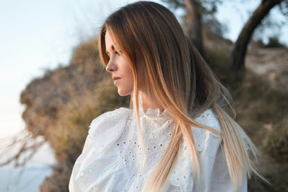 Tresse / Butterfly Invisible Weft / Santorini Ombre / Breite 30cm / Länge 45cm /#S2/16