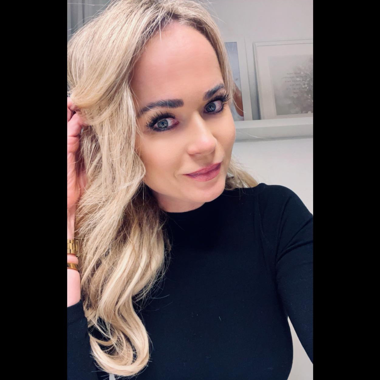 Genius Weft Tressen  /Smart Weft /Latte Blond /50g / Länge 45cm/#P10/613